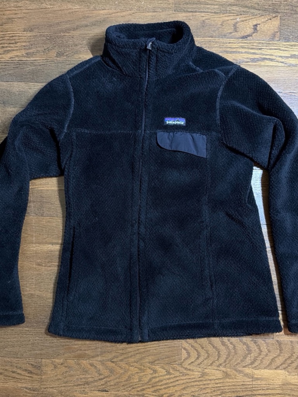 Patagonia Black Full-Zip Fleece Jacket